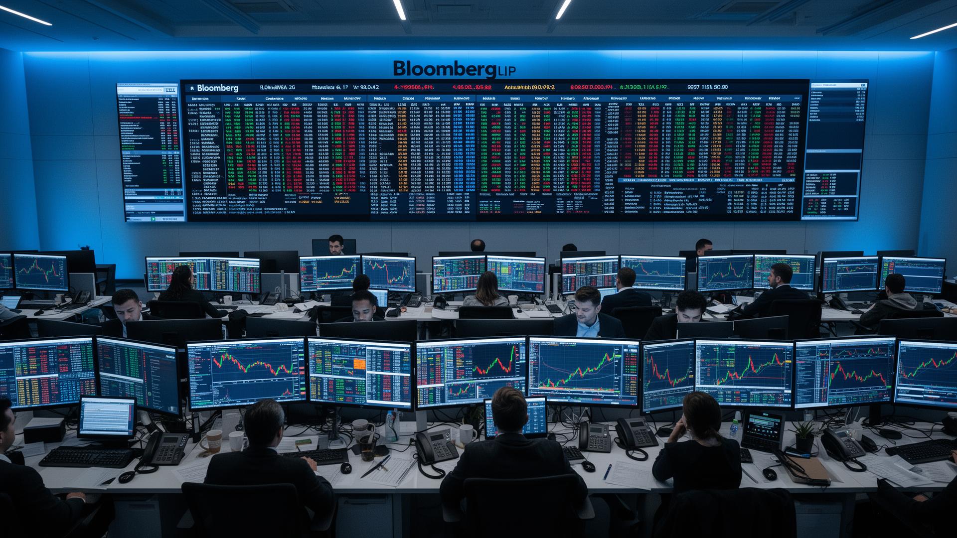 Trading floor - live market and risk telemetry.